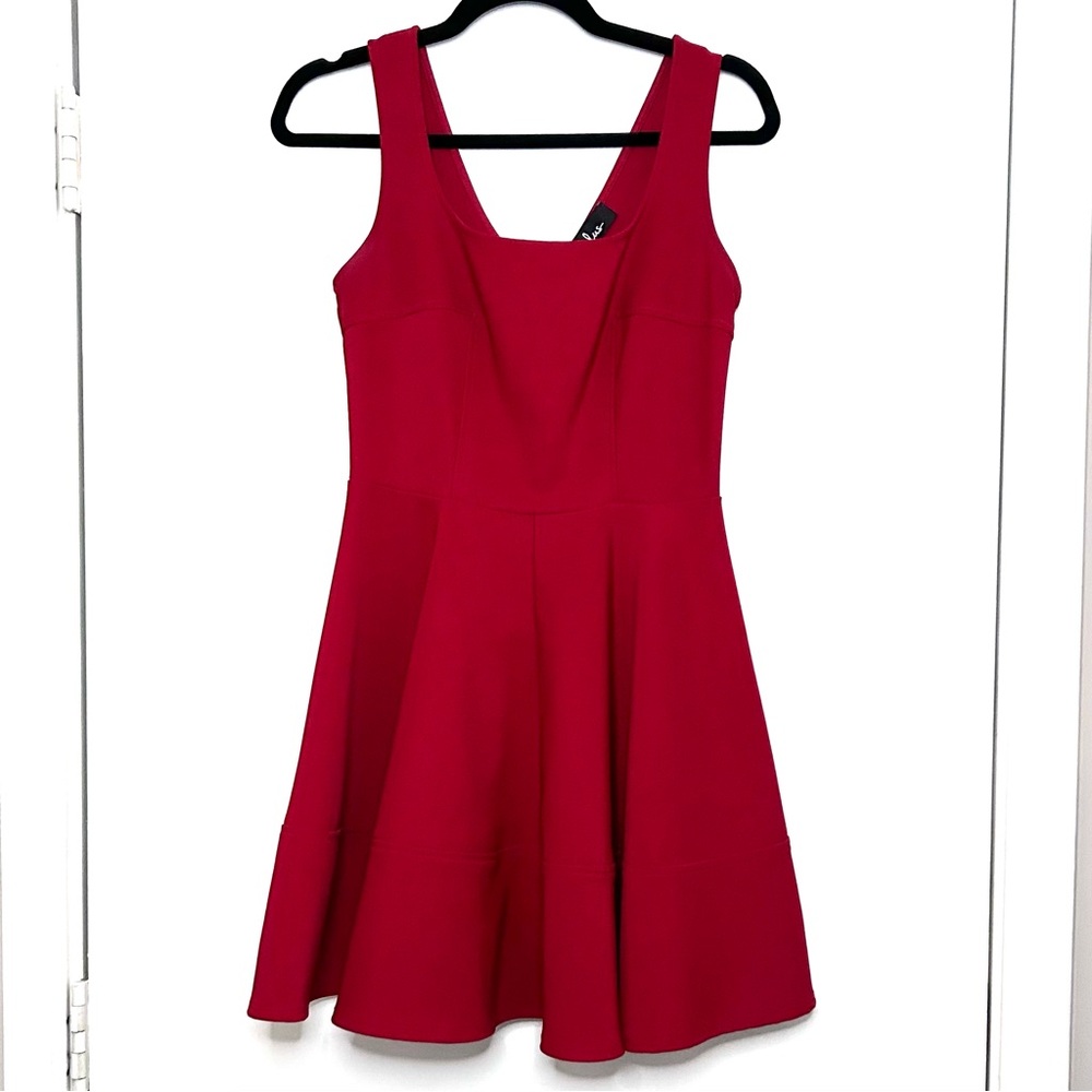 Red Lulu’s Tank Party Dress, size Medium